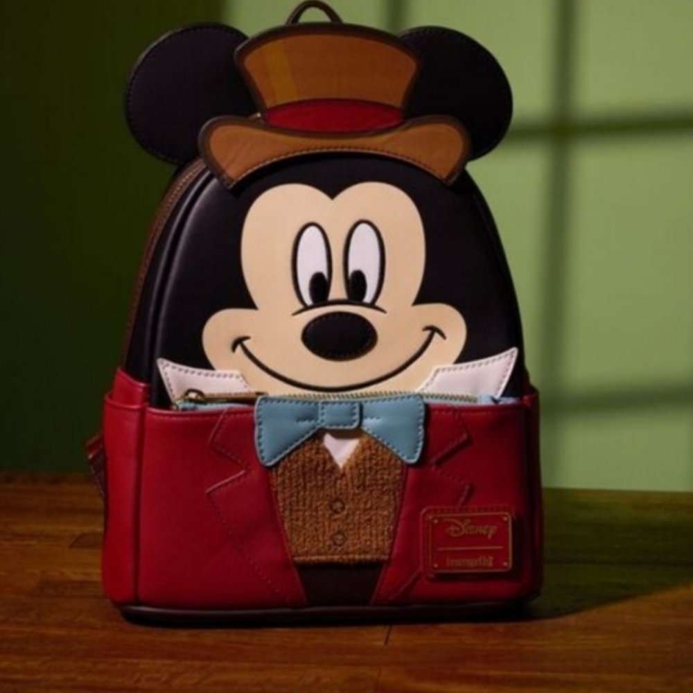 ❤️🎄✨️NWT Mickey Mouse Loungefly Christmas Carol Bob Cratchit Cosolay🎄✨️❤️